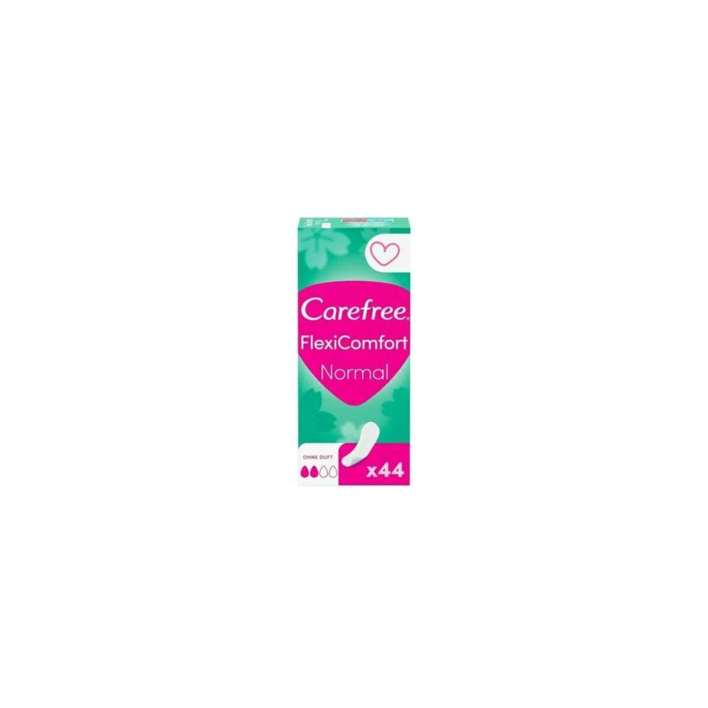 Carefree Women's Unscented Normal Pads 44 Pads