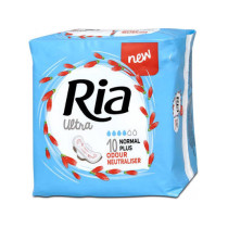 Reya Normal Plus Women's sanitary pads with wings odor remover 10 pads