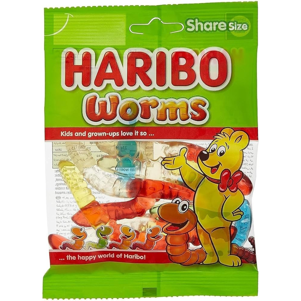 HARIBO WORMS (30GMS)