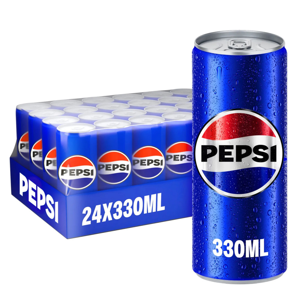 Pepsi Soft Drink 330ml Carton Box 24 Pieces