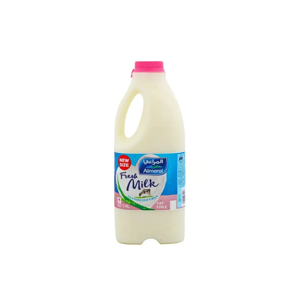 حليب طازج خالى الدسم 1.400مل المراعى