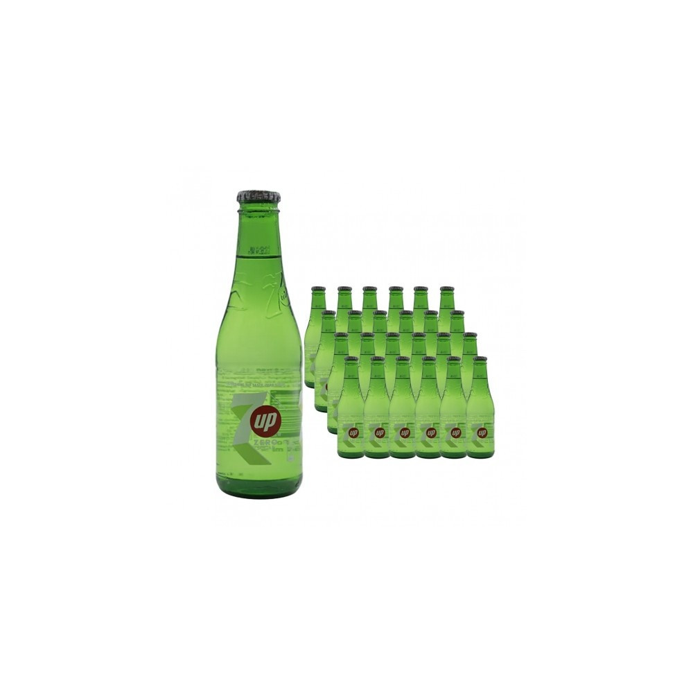 Seven Up Diet Soft Drink 250ml Carton Bottle 24 Pieces