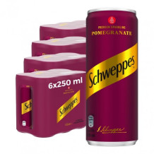 Schweppes Pomegranate Boxes 250 ml 24 Cartons