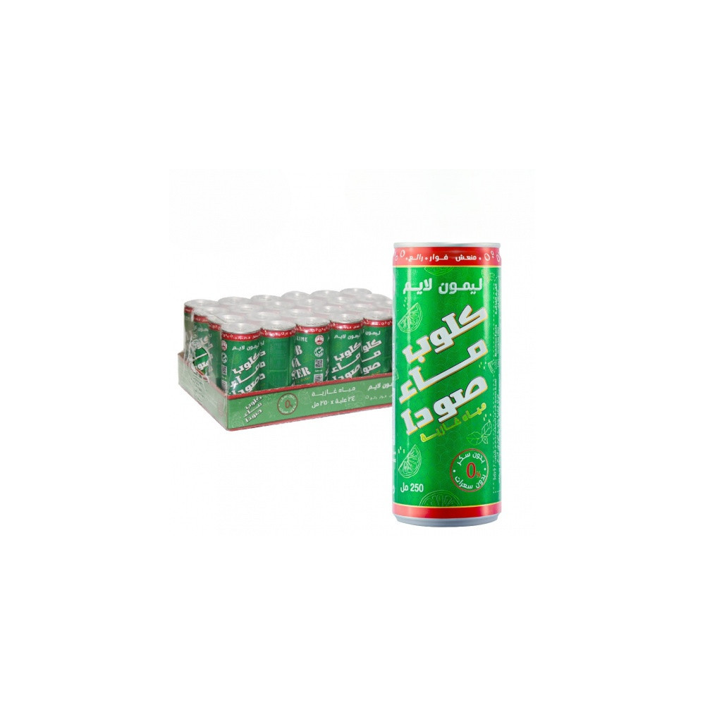 Club Lime Soda 250 ml 24 Cans