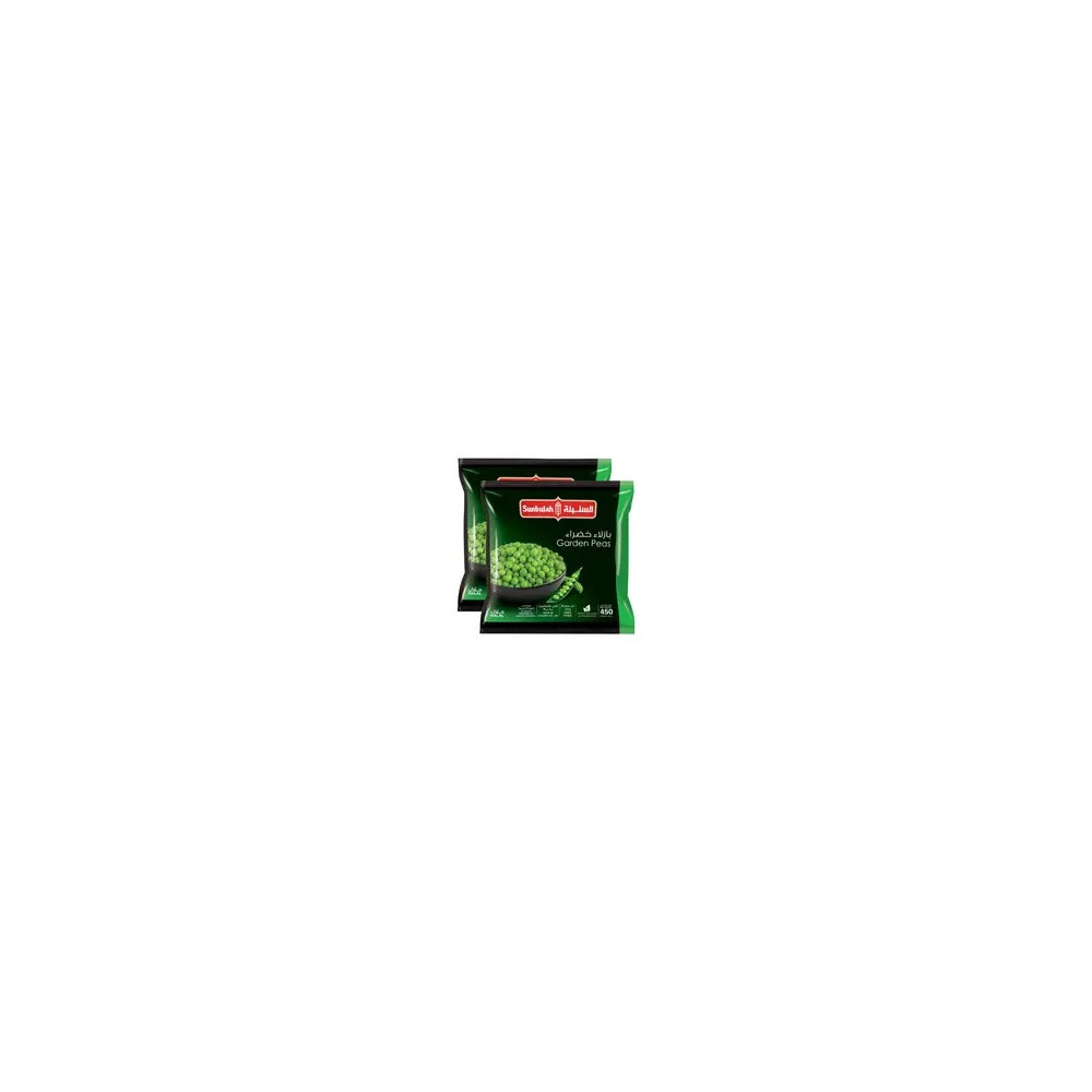 Frozen green peas 450 g 2 pieces