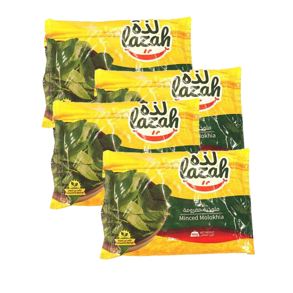 لذة ملوخية مجمدة 400 جم 4 حبة