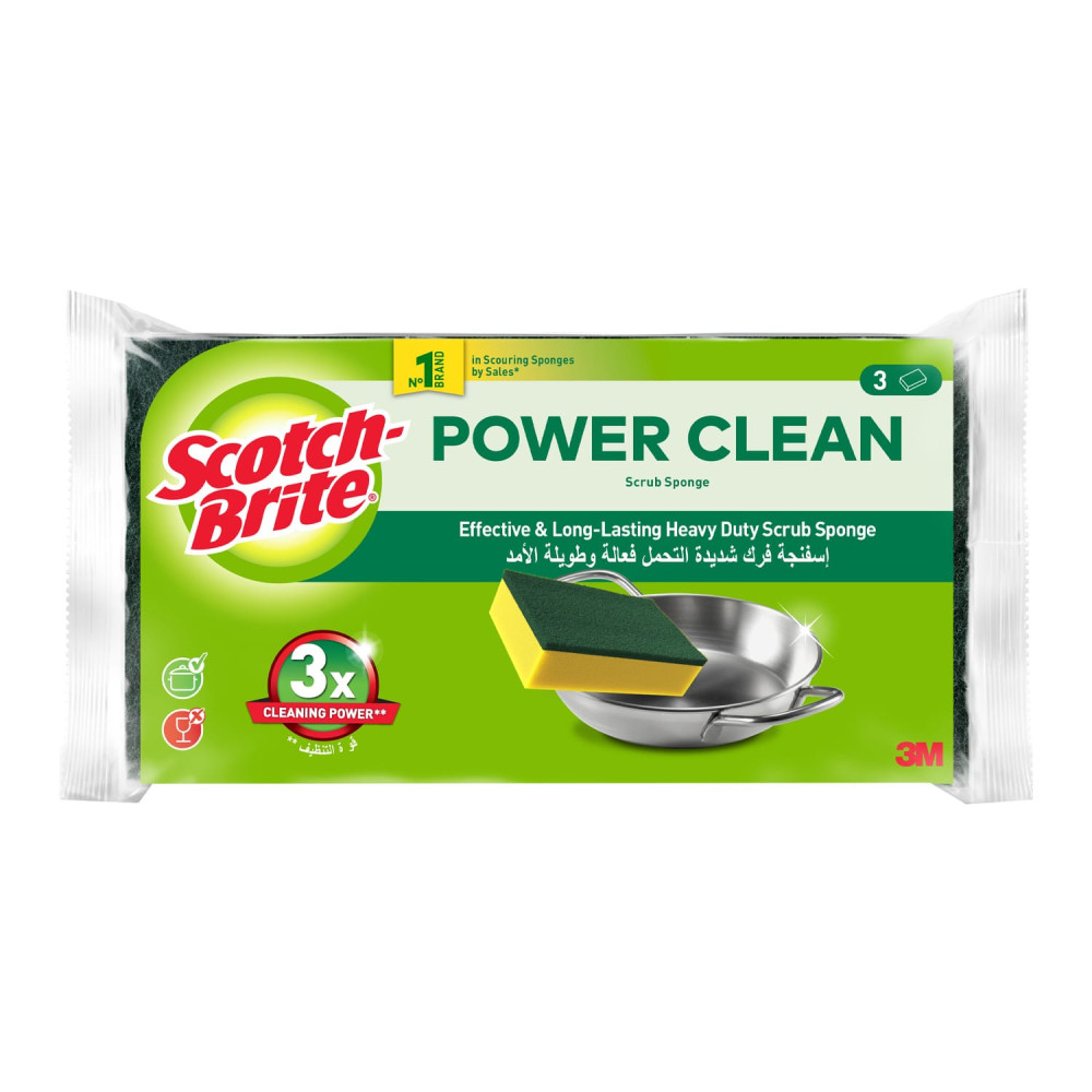 Scotch-Brite Scrubber 3 pieces