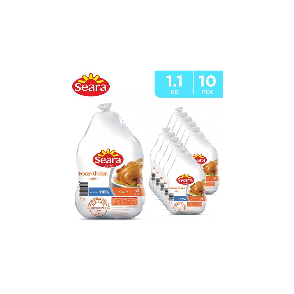 Seara Chicken for Grilling 1100g 10 pcs carton