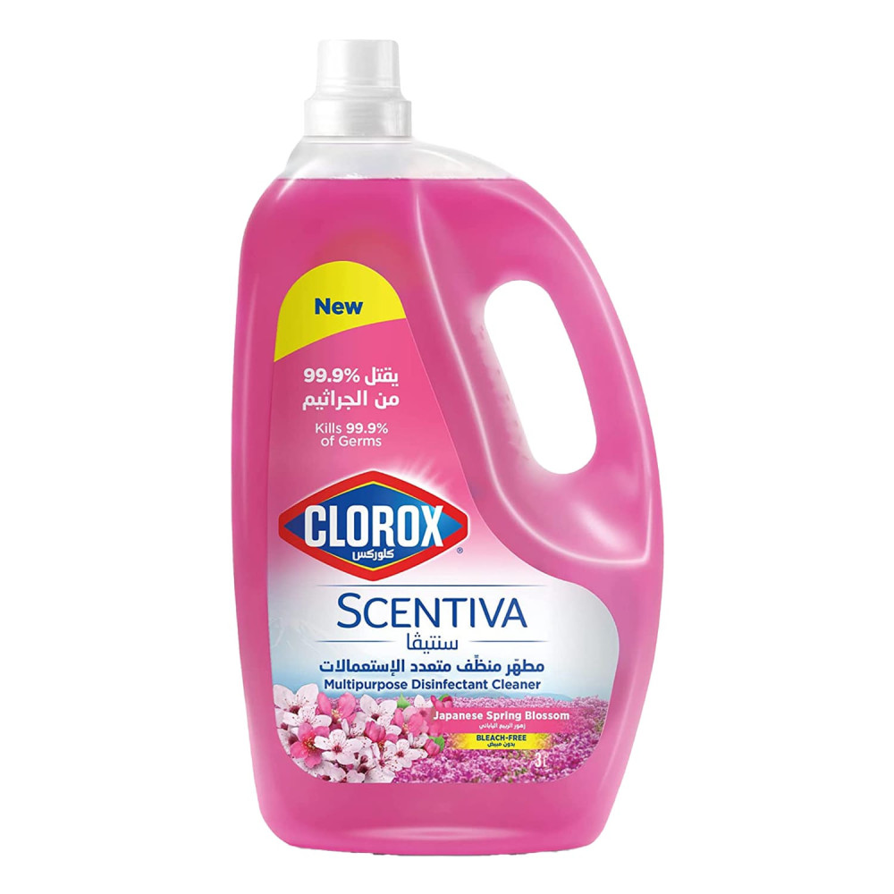Clorox Centiva Spring Flower Disinfectant Cleaner 3 L