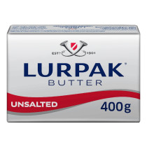 Creamy Butter Unsalted Fresh Preservative Free 400g