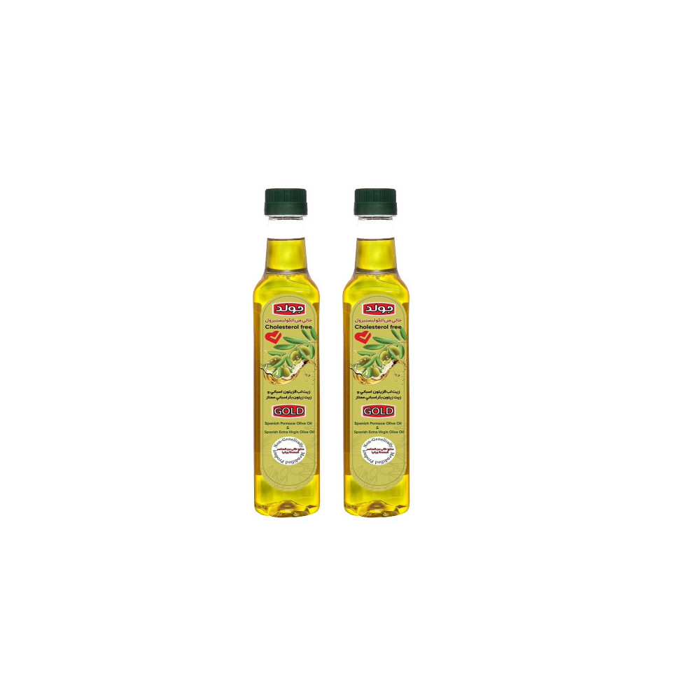Gold Olive Oil 500 ml 2 Pieces