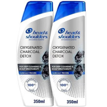 Head & ShouldersDetox Charcoal 400ml 2 Pieces