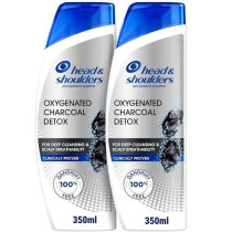 Head & ShouldersDetox Charcoal 400ml 2 Pieces