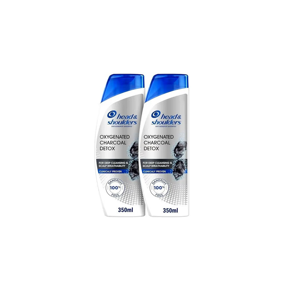 Head & ShouldersDetox Charcoal 400ml 2 Pieces