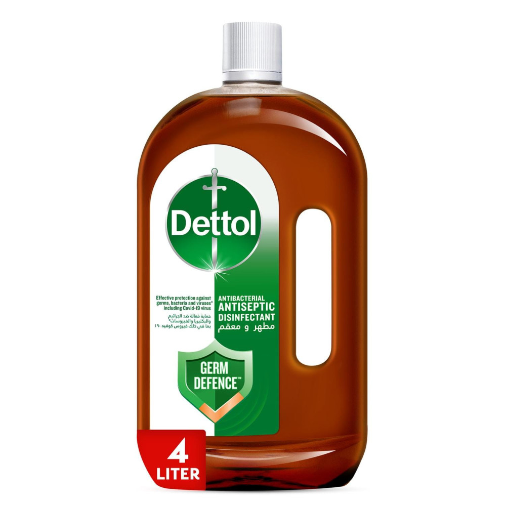 Dettol Antiseptic Antibacterial Disinfectant Liquid 4 Litres