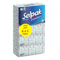 Slipac Tissues 200 Sheets 5 Pieces