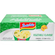 Indomie Vermicelli Vegetable Flavor 62 gm-12 Pieces