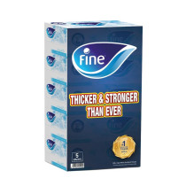 Steerpro Face Tissues 200 Sheets 5 Pieces Fine