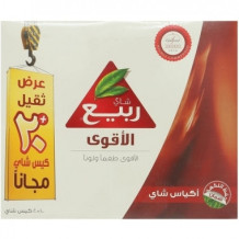 شاي ربيع أسود ١٠٠ + ٢٠ كيس