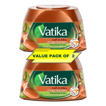Vatika Silky Smooth Cream Argan140ml*2