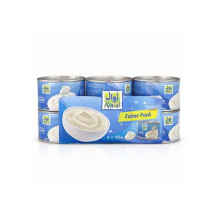 Nafis Plain Cream Metal Can 170 g 6 pieces