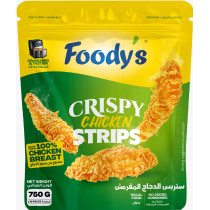 Foodie's Strips Regular Chicken 750 Gm