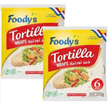 خبز تورتيلا 370 جم 2 حبه