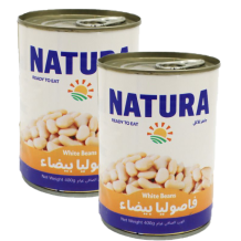 Natura White Beans 400 g 2 Pieces