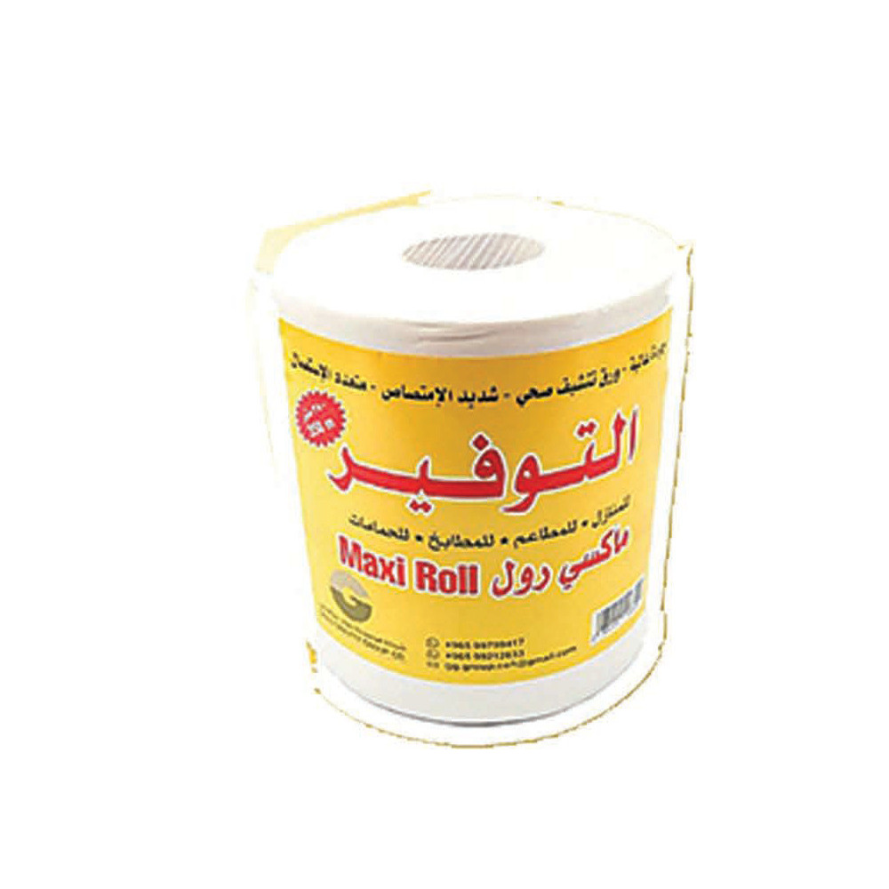 التوفير ورق تنظيف ماكسي رول 350 متر