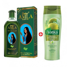 زيت شعر 500 مل + شامبو 200 مل