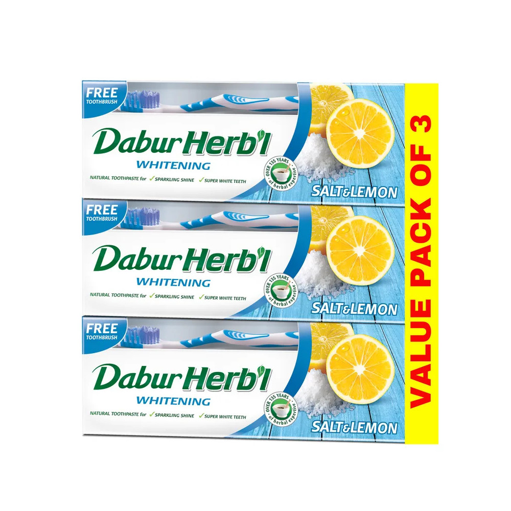 Daberherbal toothpaste 150 ml 3 salt and lemon
