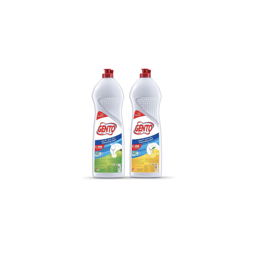 جنتو صابون صحون 1 لتر 2 حبة