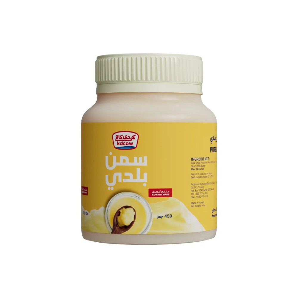 KD Cow Ghee Rich vitamin A,D3 450 gm
