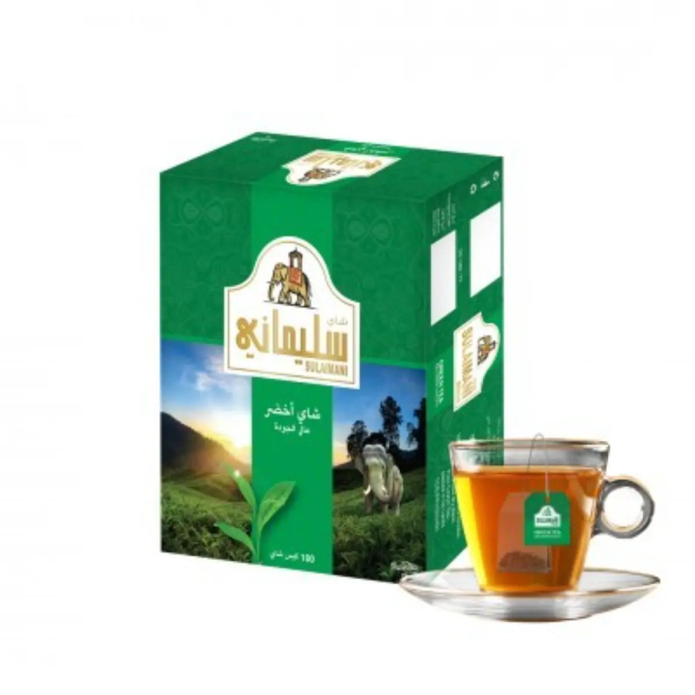 Suleimani Green Tea 2 grams 100 bags.