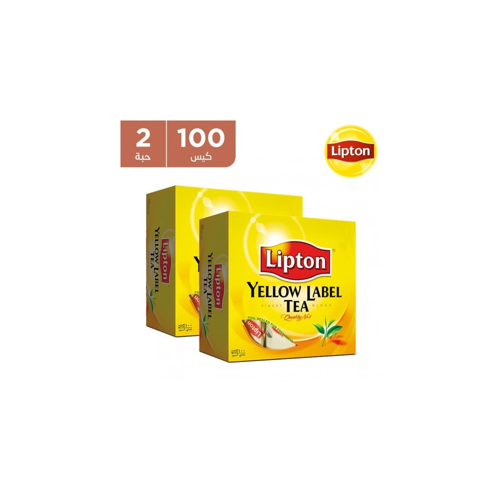 Lipton Tea 100 bags 2 pieces on special offer