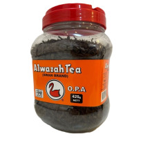 Al-Waza Tea, Coarse, Black 425 g, Plastic Box