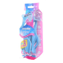 Supermax Women Disposable 4 Blade Pack Of 4+ 2 Razors 1 Units