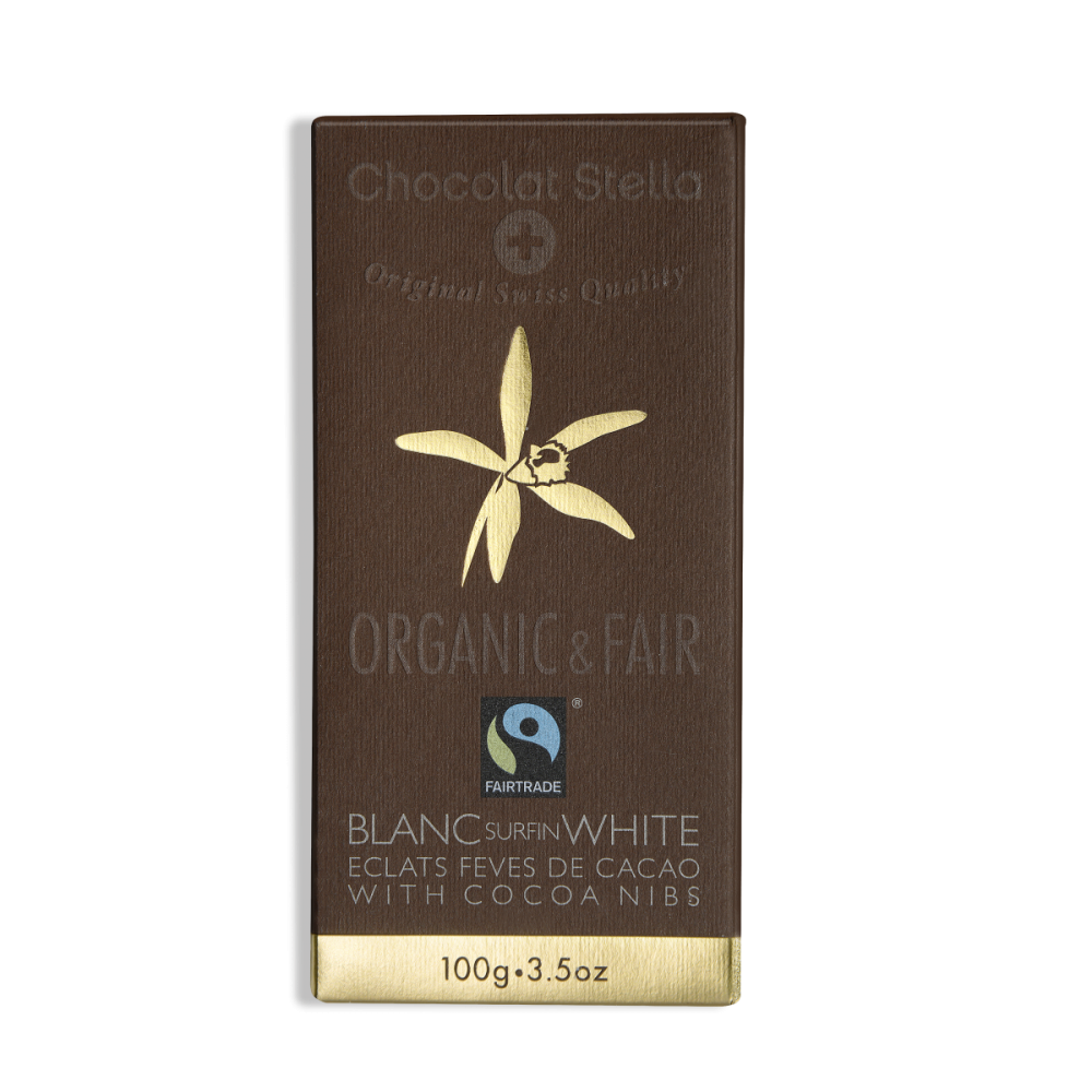 Chocolat STELLA Schokolade Hell surfin mit Kakao 100G