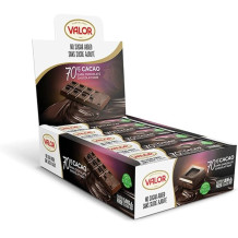 Valor sugar free 70% Cocoa bars 20X35g