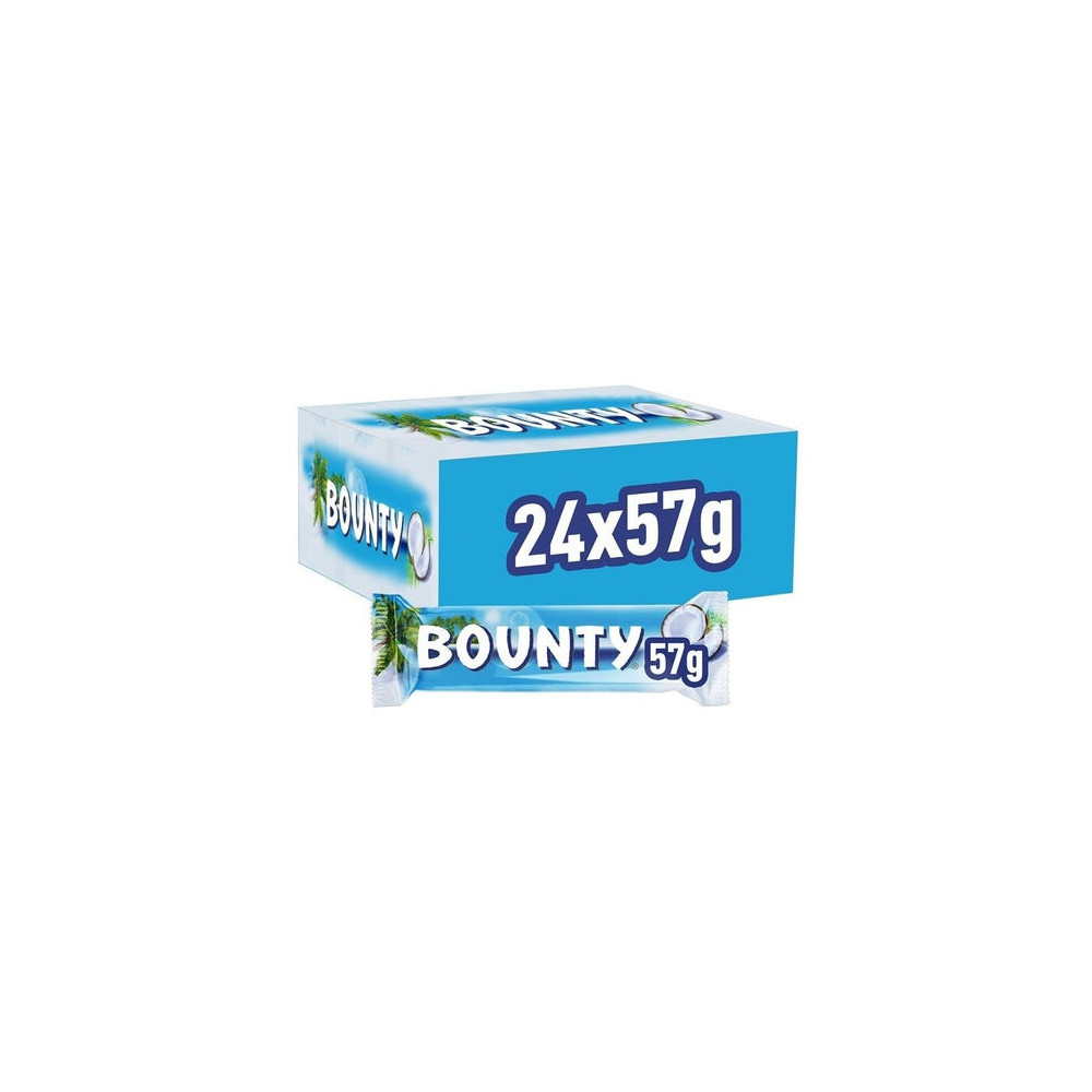 BOUNTY CHOCOLATE BAR 57GX24