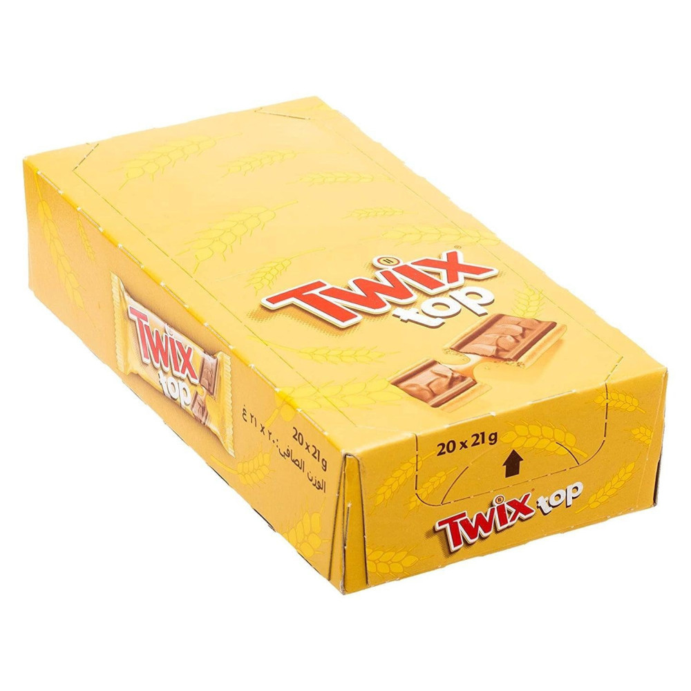 Twix Top Biscuit 20x21g