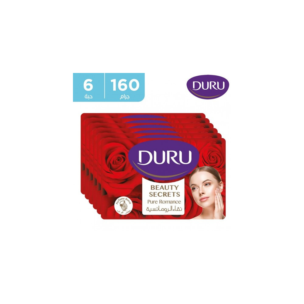 Doro Beauty Soap Bars Purity of Romance 120 g 6 pieces