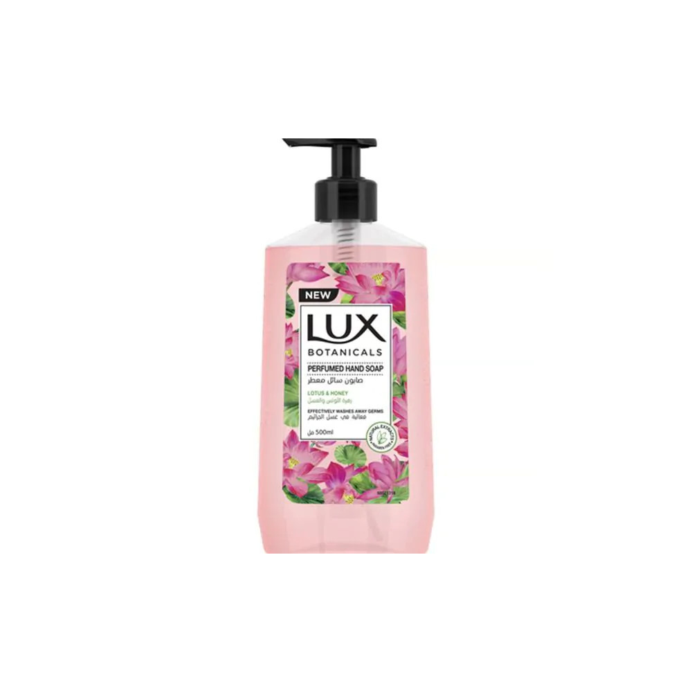 Lux Botanicals Perfumed Hand Wash Glowing Skin Lotus & Honey 500 ml