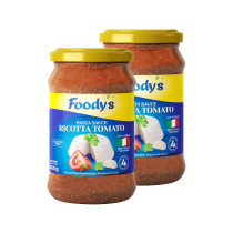 Foodie's Sauce Pasta Sauce Tomato Cheese Ricotta 400 g 2 Pieces