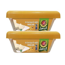 Al Jameel Plain Halva 500 gm 2 Pieces