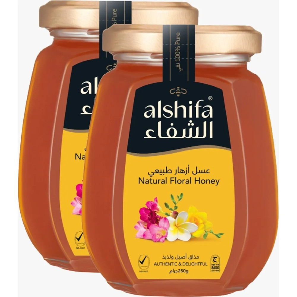 Alshifa Honey Flower Nectar 250 g 2 Pieces