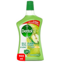 Dettol Power Floor Cleaner Green Apple Scent 900 ml