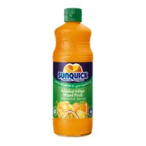 Sun Quick Mixed Fruit Juice Concentrate, 840 ml glass bottle