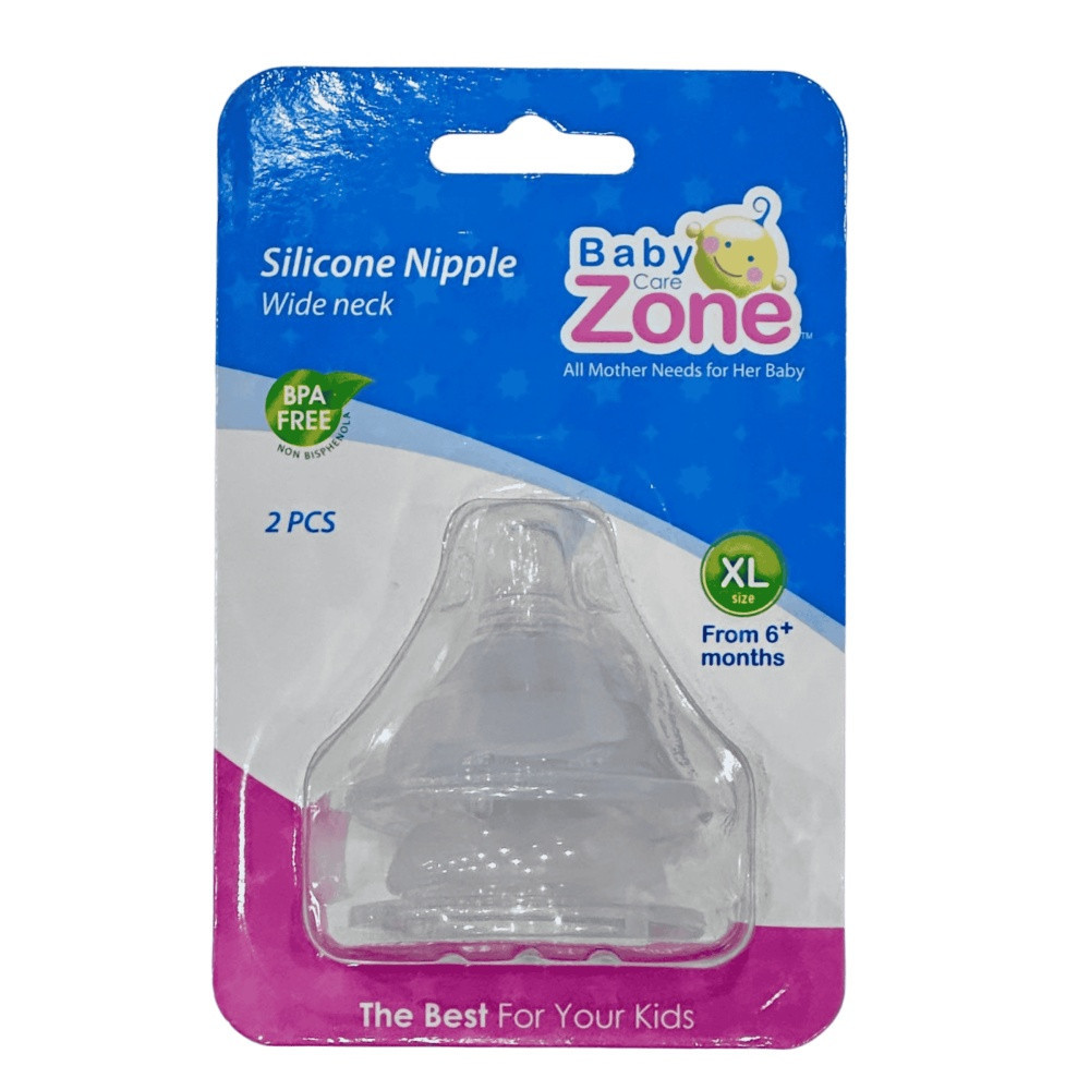 Flexible Silicone Nipple 2 Pcs-M-A102