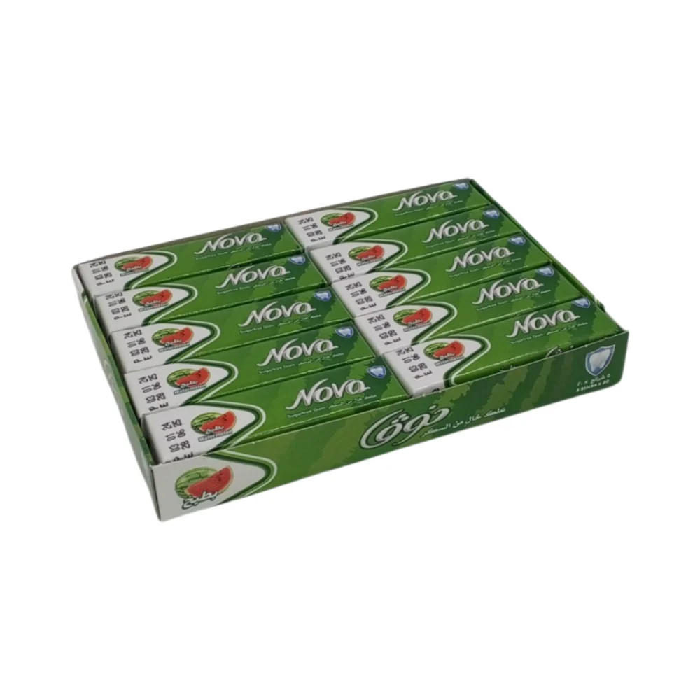 Nova Sugarfree gum 5 slices watermelon flavor 20x11.5g